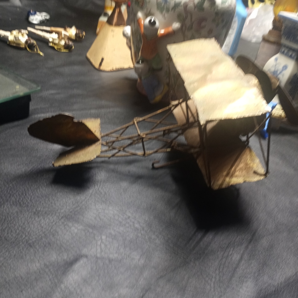 Copper Model Airplane